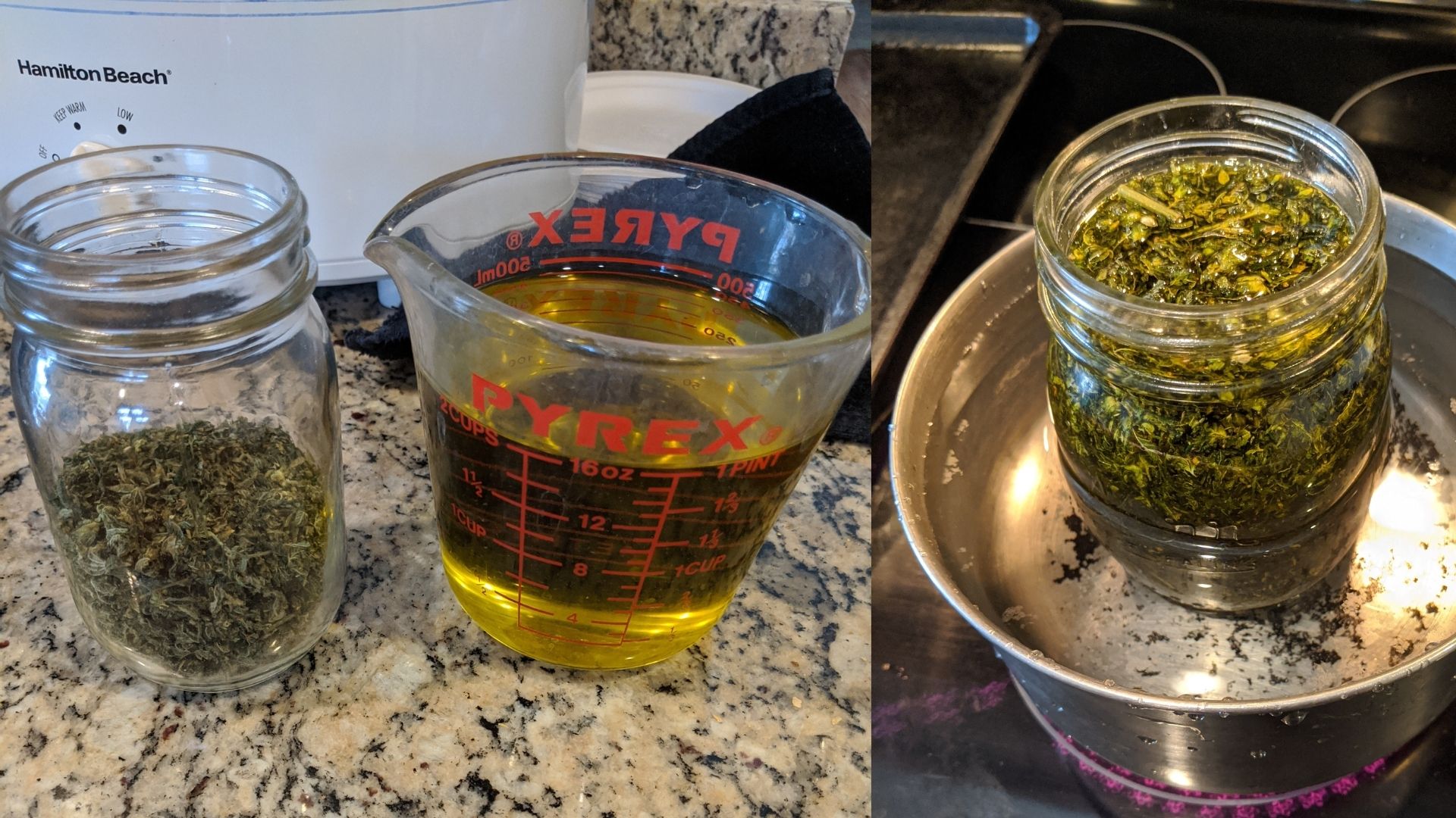 How to make cannabis infused oil